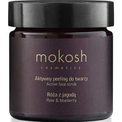 Mokosh Rose & Blueberry Active Face Scrub - peeling do twarzy 60 ml