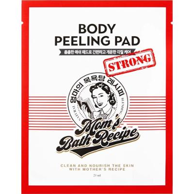 Mom's Bath Recipe Body Peeling Pad Strong