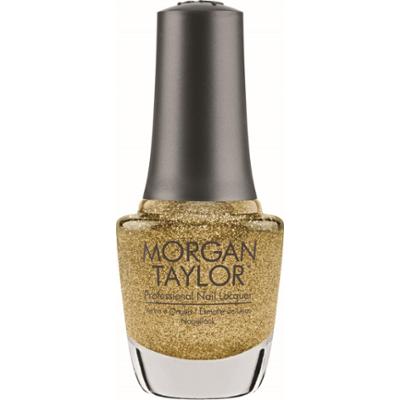 Morgan Taylor Nail Lacquer Glitter & Gold