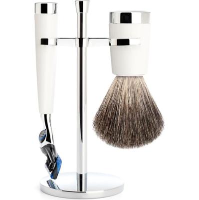 Mühle Zestaw z maszynką, pędzlem i miską do golenia