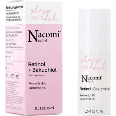 Nacomi Next Level Serum pod oczy przeciwzmarszczkowe retinol + bakuchi