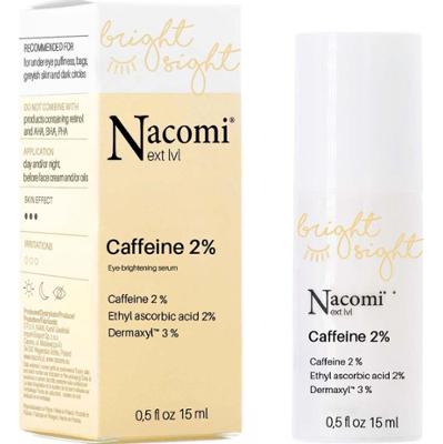 Nacomi Next Level Serum pod oczy rozświetlające z kofeiną 2% 15 ml