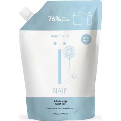 NAÏF Baby & Kids Cleansing Wash Gel Refill Pack 500 ml