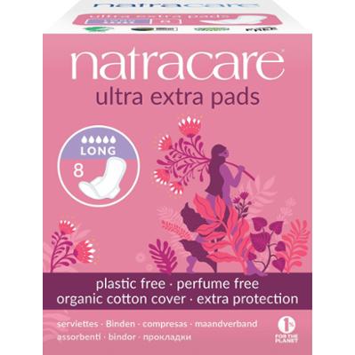 Natracare Ultra Extra Pads Long 8 pcs