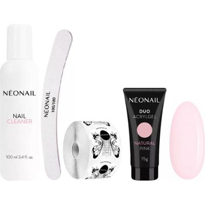 NEONAIL Nail Extention Kit With Duo Acrylgel Natural Pink