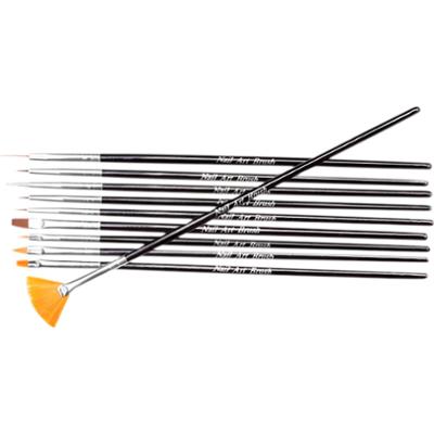 NEONAIL Set of 10 synthetic brushes