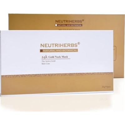 Neutriherbs 24K Gold Collagen Neck Mask 5 Pack
