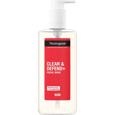 Neutrogena Clear & Defend+ Facial Wash 200 ml