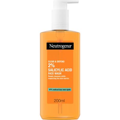 Neutrogena Clear & Defend 2 % Salicylic Acid Face Wash 200 ml