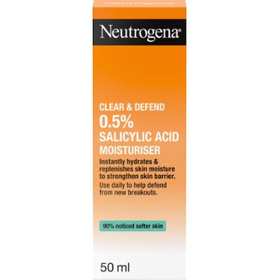 Neutrogena Clear & Defend 0.5 % Salicylic Acid Moisturiser 50 ml