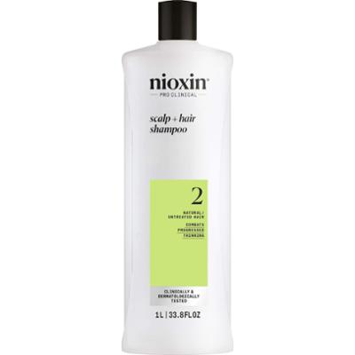 Nioxin System 2 Shampoo for Thinning Hair 1000 ml