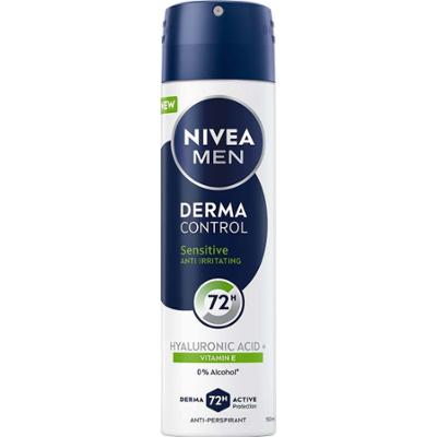 NIVEA MEN Derma Control Antiperspirant Deo Spray Sensitive 150 ml
