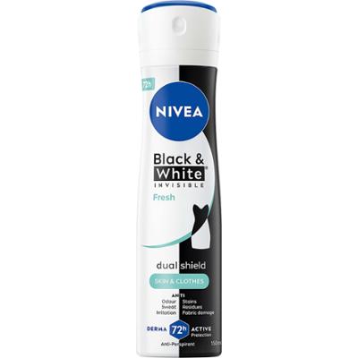 NIVEA Black & White Fresh Spray 150 ml
