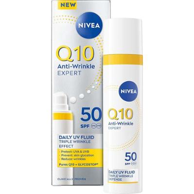 NIVEA Q10 Daycream Anti-Wrinkle Expert Daily UV Fluid SPF50 40 ml