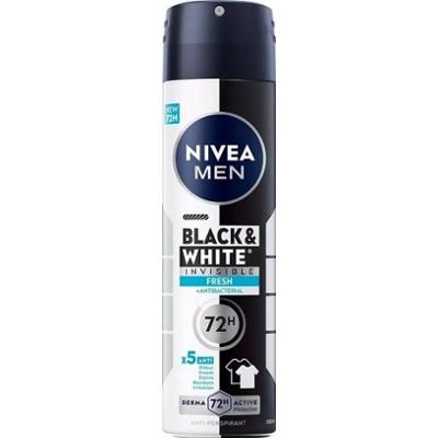 NIVEA MEN Antiperspirant Deo Black & White Fresh Spray 150 ml