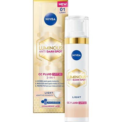 NIVEA Luminous630 Anti Dark-Spot CC Fluid 3-in-1 SPF30 Light