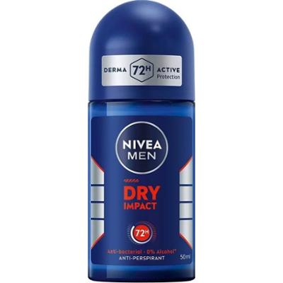 NIVEA MEN Antiperspirant Deo Roll on Dry Impact  50 ml