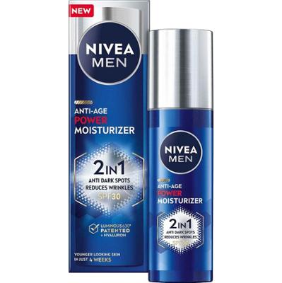 NIVEA MEN Anti-Age Power 2in1 Moisturiser SPF30 50 ml