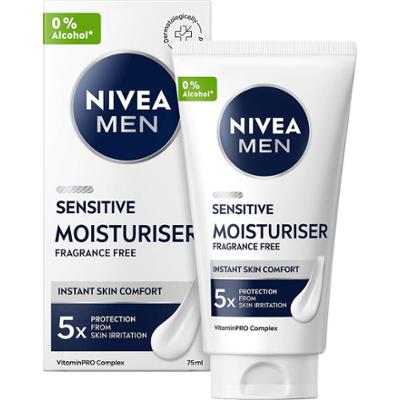 NIVEA MEN Sensitive Mosituriser Face Cream 75 ml
