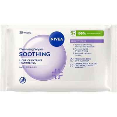 NIVEA 3-in-1 Sensitive Cleansing Wipes
