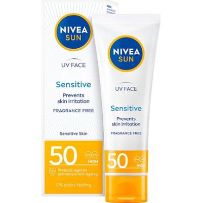 NIVEA SUN UV Face Sensitive Cream SPF50 50 ml