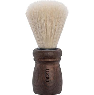 NOM ALFRED Shaving Brush Natural Bristle Dark Ash