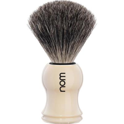 NOM GUSTAV Shaving Brush Pure Badger Creme