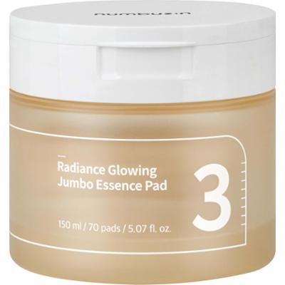 numbuzin No.3 Radiance Glowing Jumbo Essence Pad (70 pads) 150 ml