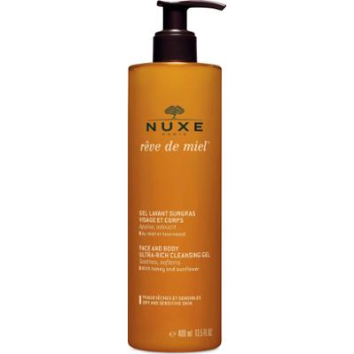 Nuxe rêve de miel Face & Body Ultra Rich Cleansing Gel 400 ml