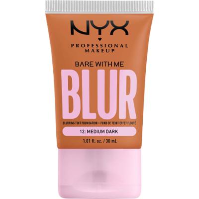 NYX PROFESSIONAL MAKEUP Bare With Me Blur Tint Foundation 12 Medium Da