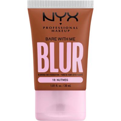 NYX PROFESSIONAL MAKEUP Bare With Me Blur Tint Foundation 18 Nutmeg -
