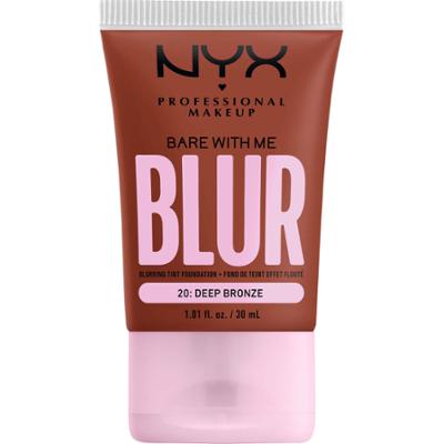 NYX PROFESSIONAL MAKEUP Bare With Me Blur Tint Foundation 20 Deep Bron