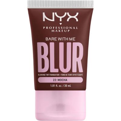 NYX PROFESSIONAL MAKEUP Bare With Me Blur Tint Foundation 22 Mocha - P