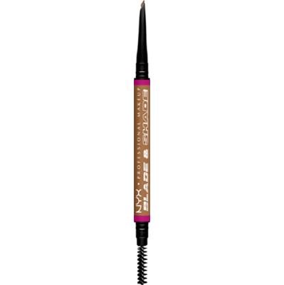 NYX PROFESSIONAL MAKEUP Blade & Shade Brow Pencil 01 Ash Blonde