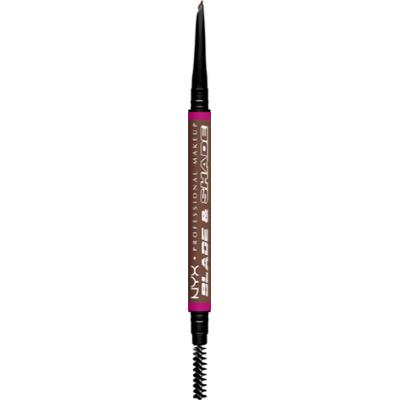 NYX PROFESSIONAL MAKEUP Blade & Shade Brow Pencil 08 Chocolate