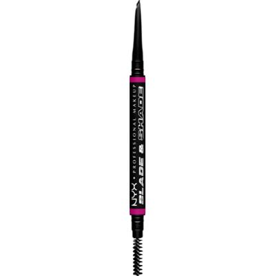 NYX PROFESSIONAL MAKEUP Blade & Shade Brow Pencil 12 Black