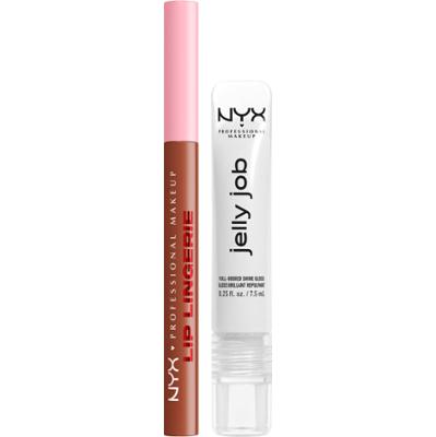 NYX PROFESSIONAL MAKEUP Lip Power Pair Set Lip Lingerie Liner Stain 02