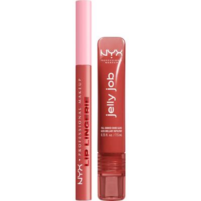 NYX PROFESSIONAL MAKEUP Lip Power Pair Set Lip Lingerie Liner Stain 09