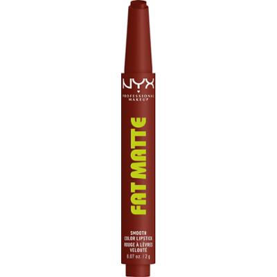 NYX PROFESSIONAL MAKEUP Fat Matte Slick Click Lip Balm 07 Cocoa Cuddle