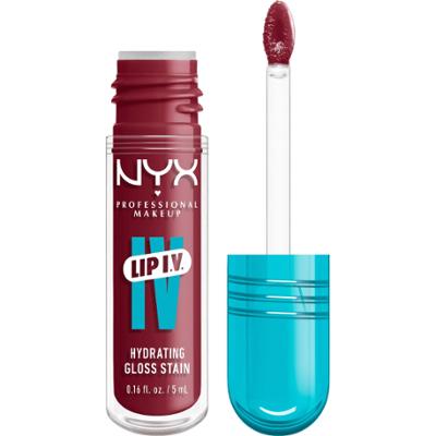 NYX PROFESSIONAL MAKEUP Lip I.V. Hydrating Gloss Stain Lip Gloss 07 Bu