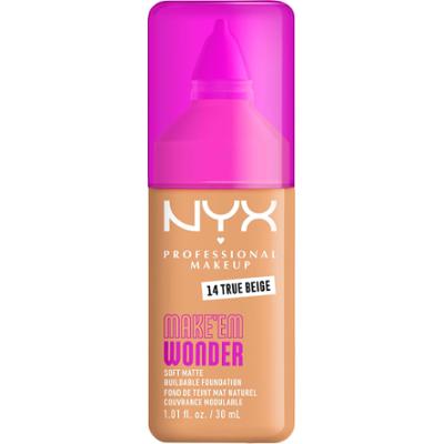 NYX PROFESSIONAL MAKEUP Make Em Wonder Foundation 14 True Beige