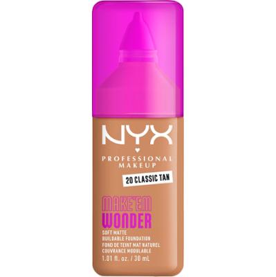 NYX PROFESSIONAL MAKEUP Make Em Wonder Foundation 20 Classic Tan