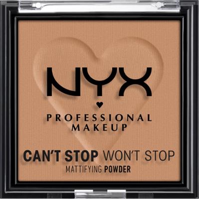 NYX PROFESSIONAL MAKEUP Can’t Stop Won’t Stop Mattifying Powder Carame