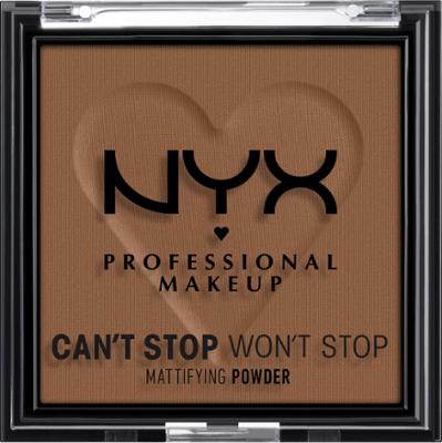 NYX PROFESSIONAL MAKEUP Can’t Stop Won’t Stop Mattifying Powder Deep