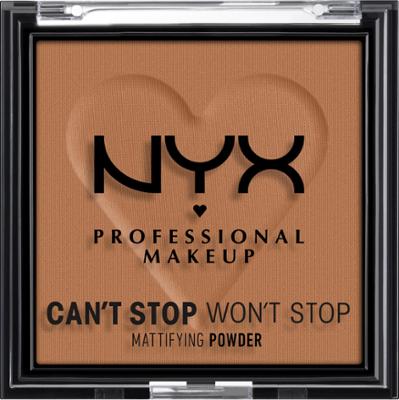 NYX PROFESSIONAL MAKEUP Can’t Stop Won’t Stop Mattifying Powder Mocha