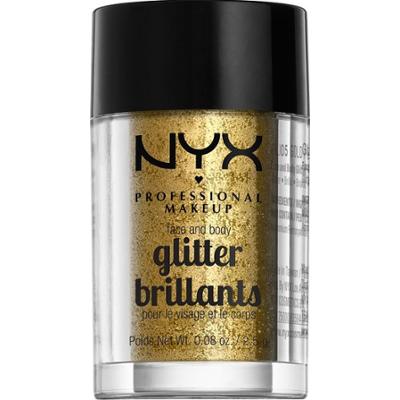 NYX PROFESSIONAL MAKEUP Sypki brokat do twarzy i ciała Gold