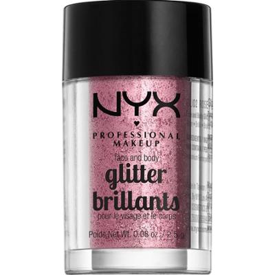 NYX PROFESSIONAL MAKEUP Sypki brokat do twarzy i ciała Rose