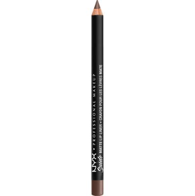 NYX PROFESSIONAL MAKEUP Matowa kredka do ust Brooklyn Thorn