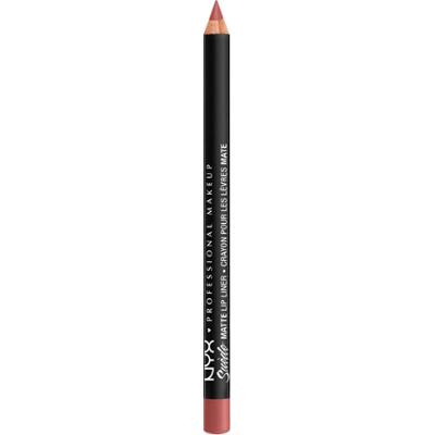NYX PROFESSIONAL MAKEUP Suède Matte Lip Liner Brunch Me