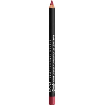 NYX PROFESSIONAL MAKEUP Matowa kredka do ust Cherry Skies